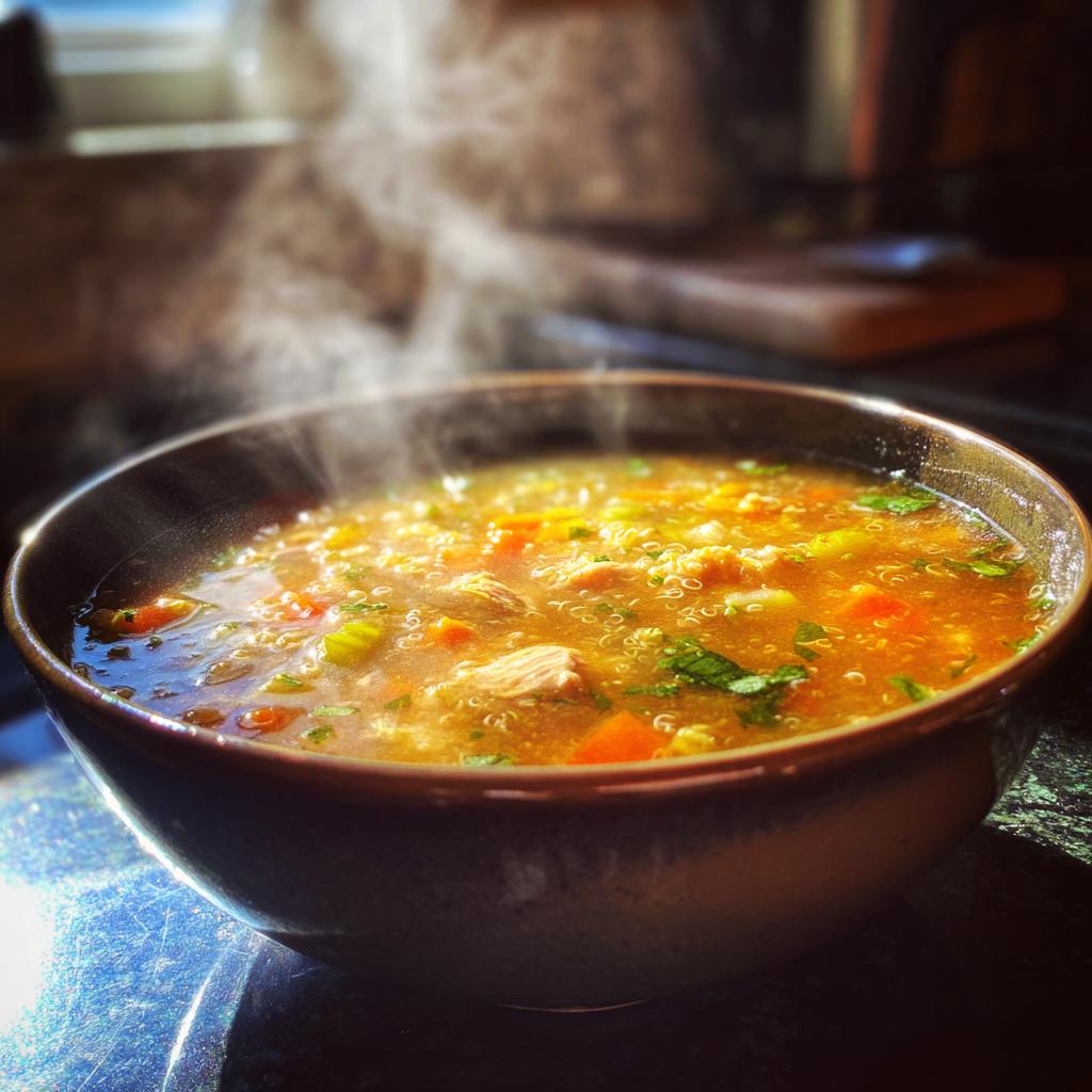 High-Protein Turkey & Quinoa Soup - Tasty