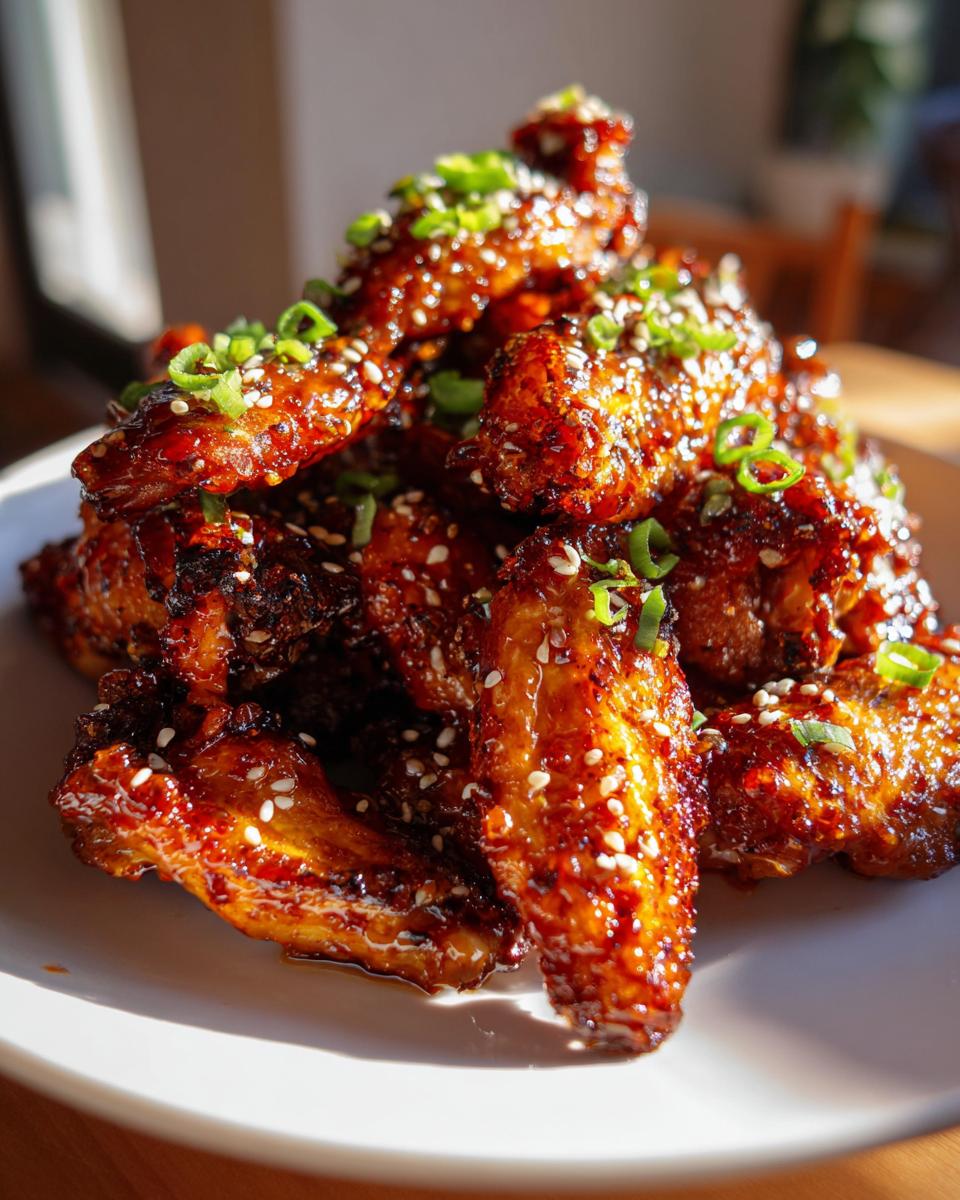 Honey Garlic Chicken Wings - detail 1