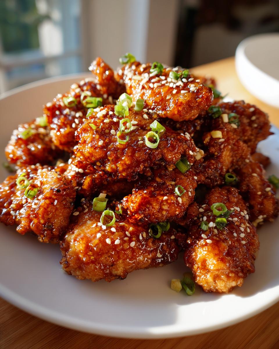 Honey Garlic Chicken Wings