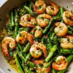 Lemon–Butter Shrimp and Asparagus Skillet