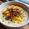 Loaded Baked Potato Soup (Lightened Up) - Tasty