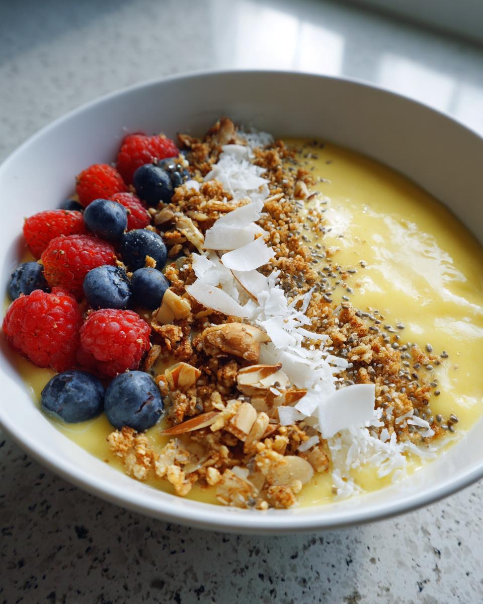 Mango Smoothie Bowl - detail 2