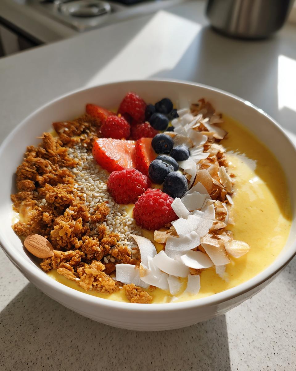 Mango Smoothie Bowl - detail 3