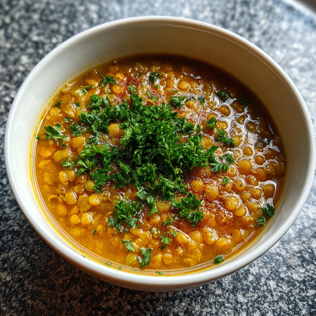 Mediterranean Lemon Lentil Soup - Tasty