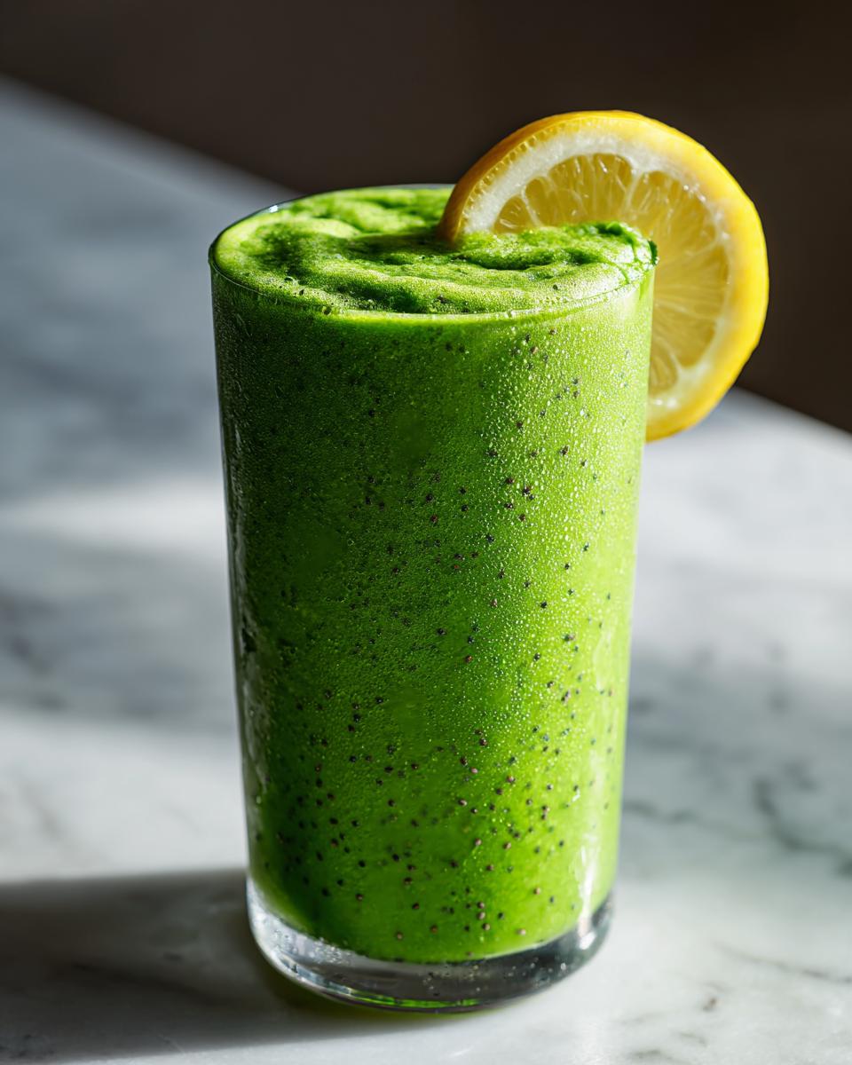 New Year’s Detox Green Smoothie - detail 2