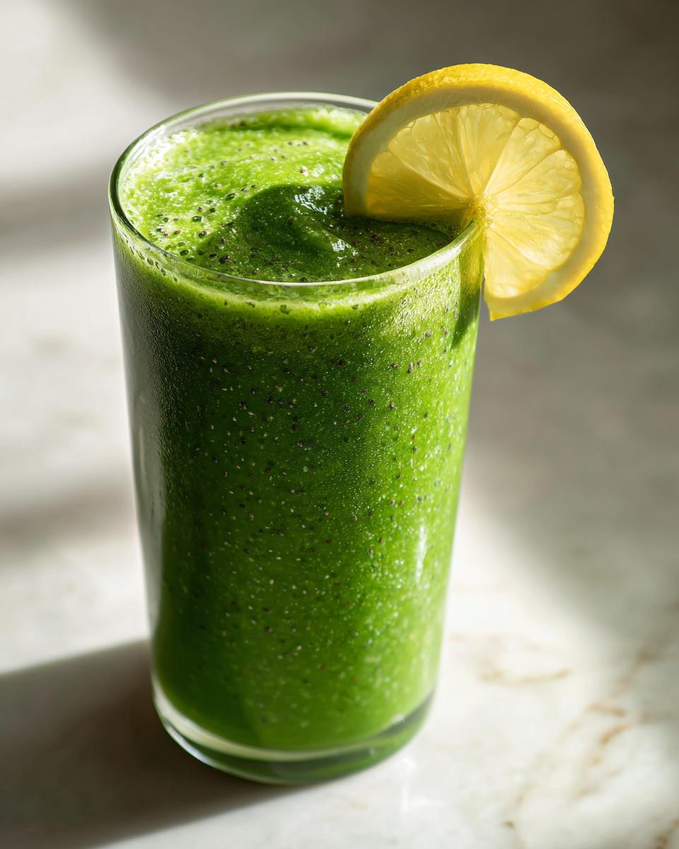 New Year’s Detox Green Smoothie - detail 3