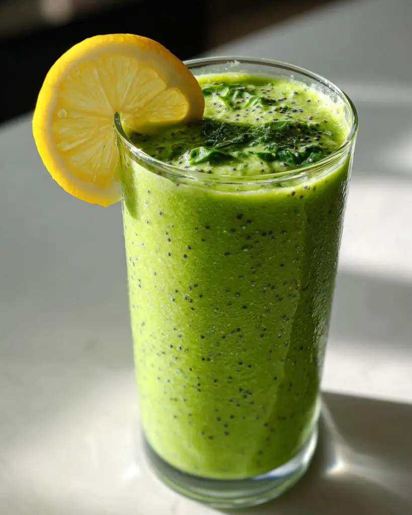 New Year’s Detox Green Smoothie