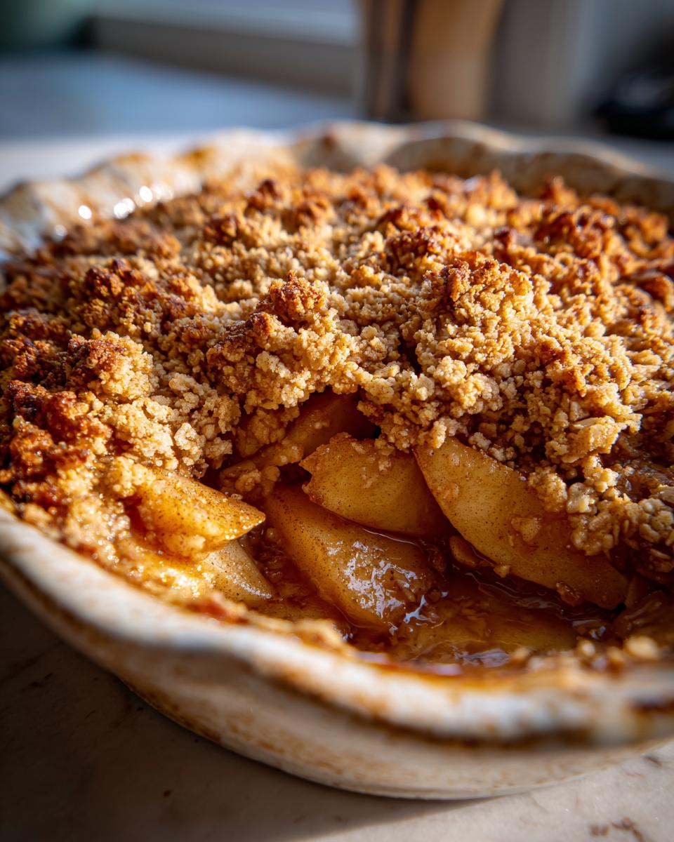 Amazing 4-Ingredient No-Sugar Apple Crisp Conquers Cravings 6 No-Sugar Apple Crisp - detail 1