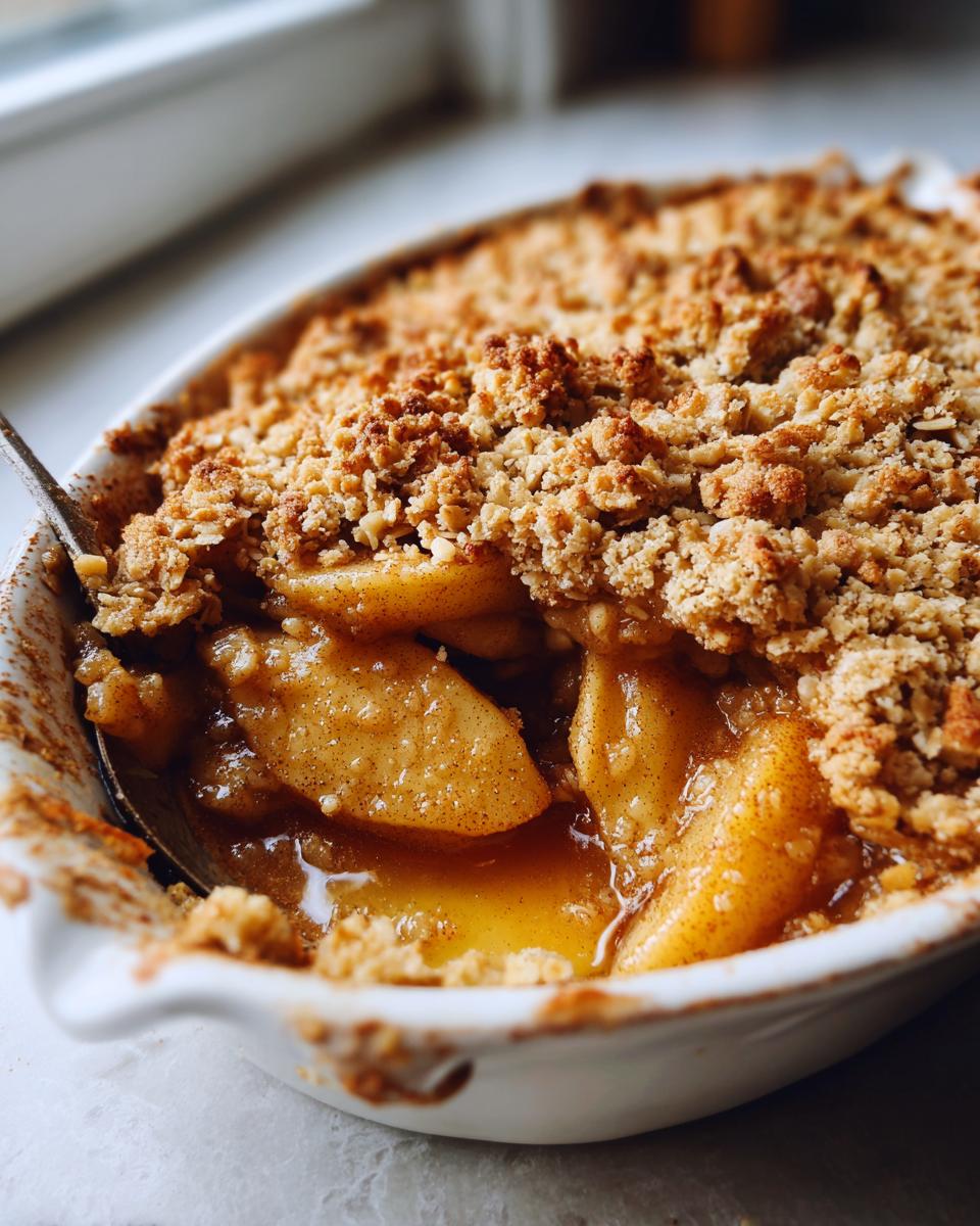 Amazing 4-Ingredient No-Sugar Apple Crisp Conquers Cravings 7 No-Sugar Apple Crisp - detail 2