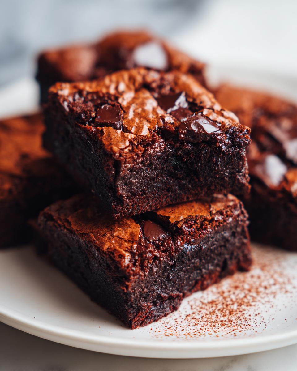 Peppermint Chocolate Fudge Brownies - detail 1