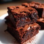 Peppermint Chocolate Fudge Brownies