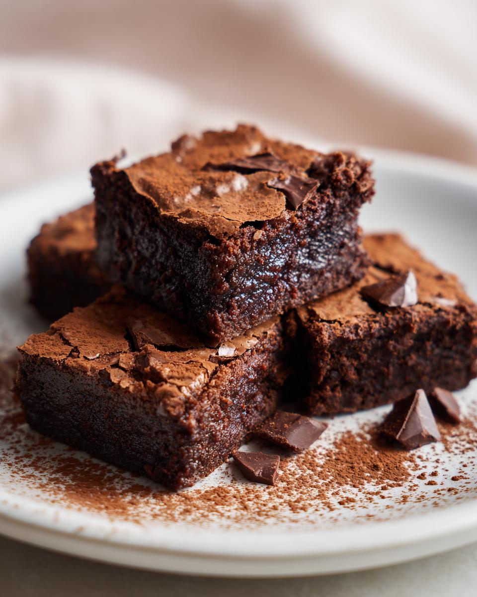 Peppermint Chocolate Fudge Brownies - detail 3