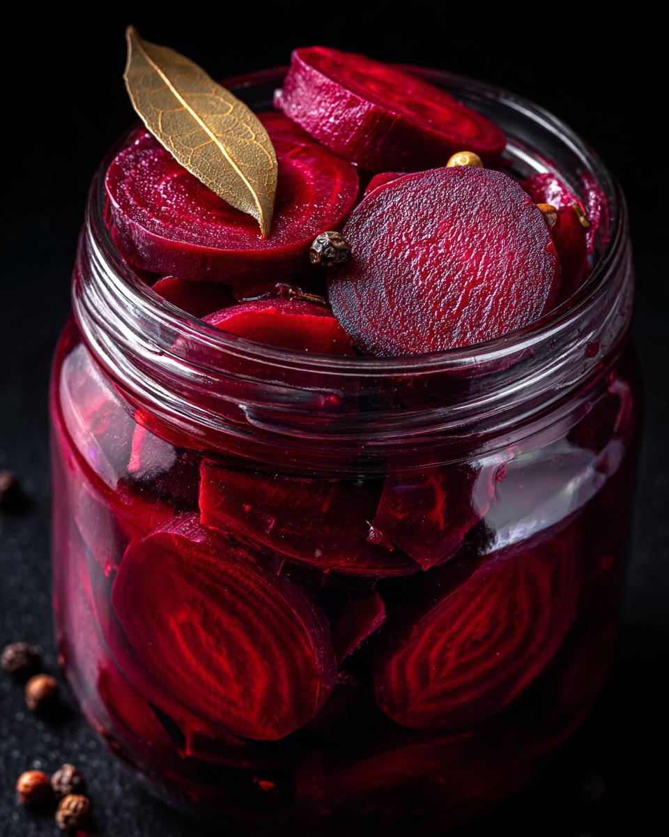 Quick Pickled Beets - detail 1