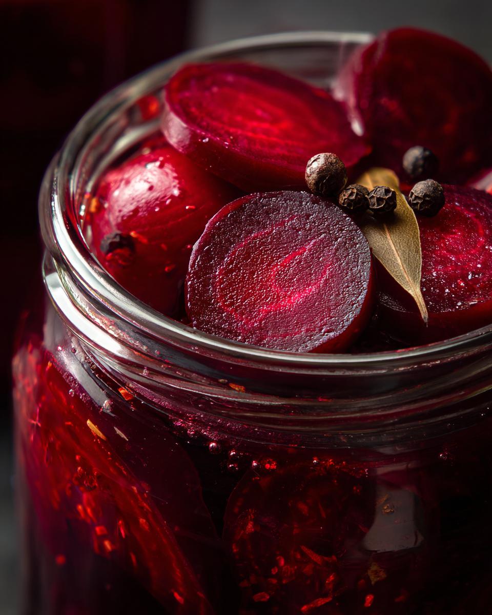 Quick Pickled Beets - detail 2