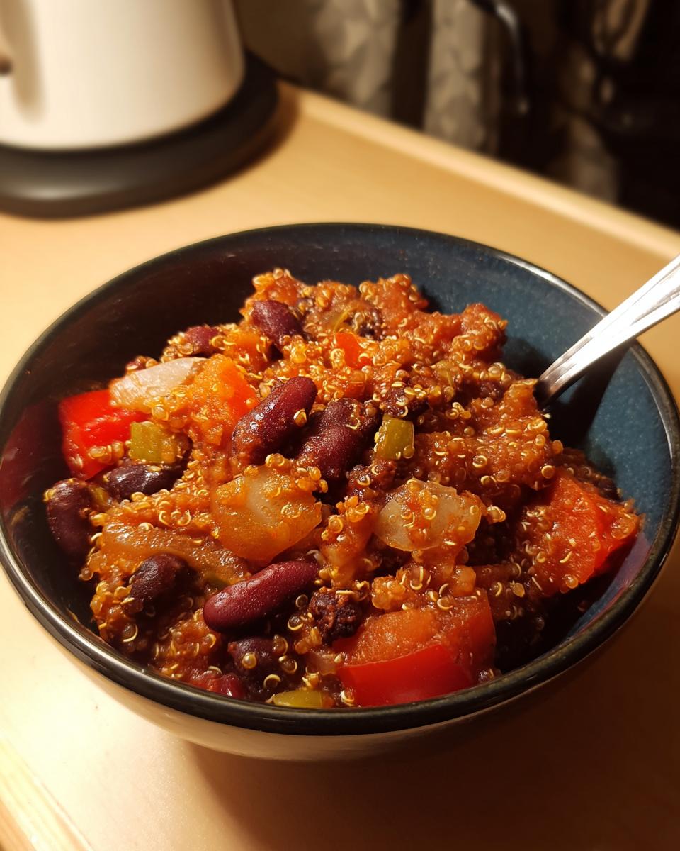 Quinoa & Bean Chili in Your Slow Cooker - detail 1