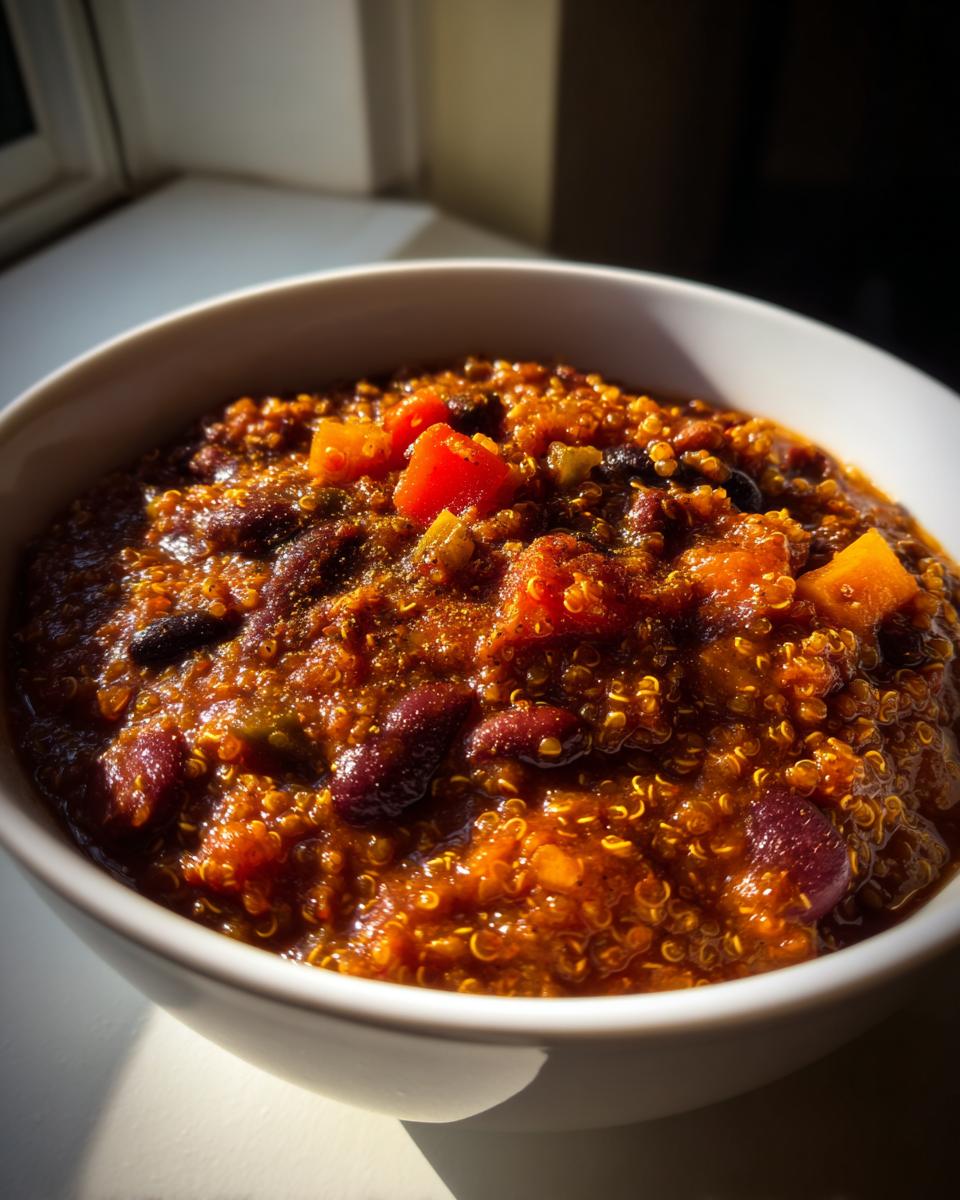 Quinoa & Bean Chili in Your Slow Cooker - detail 2