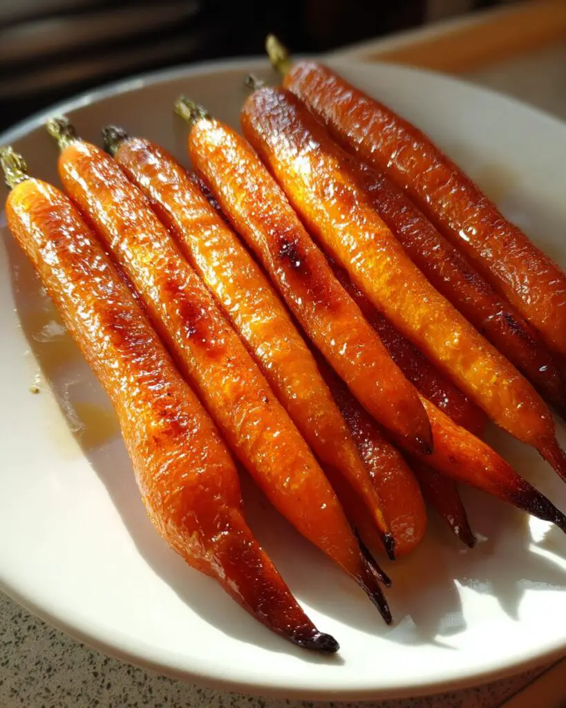 Roasted Honey Glazed Carrots