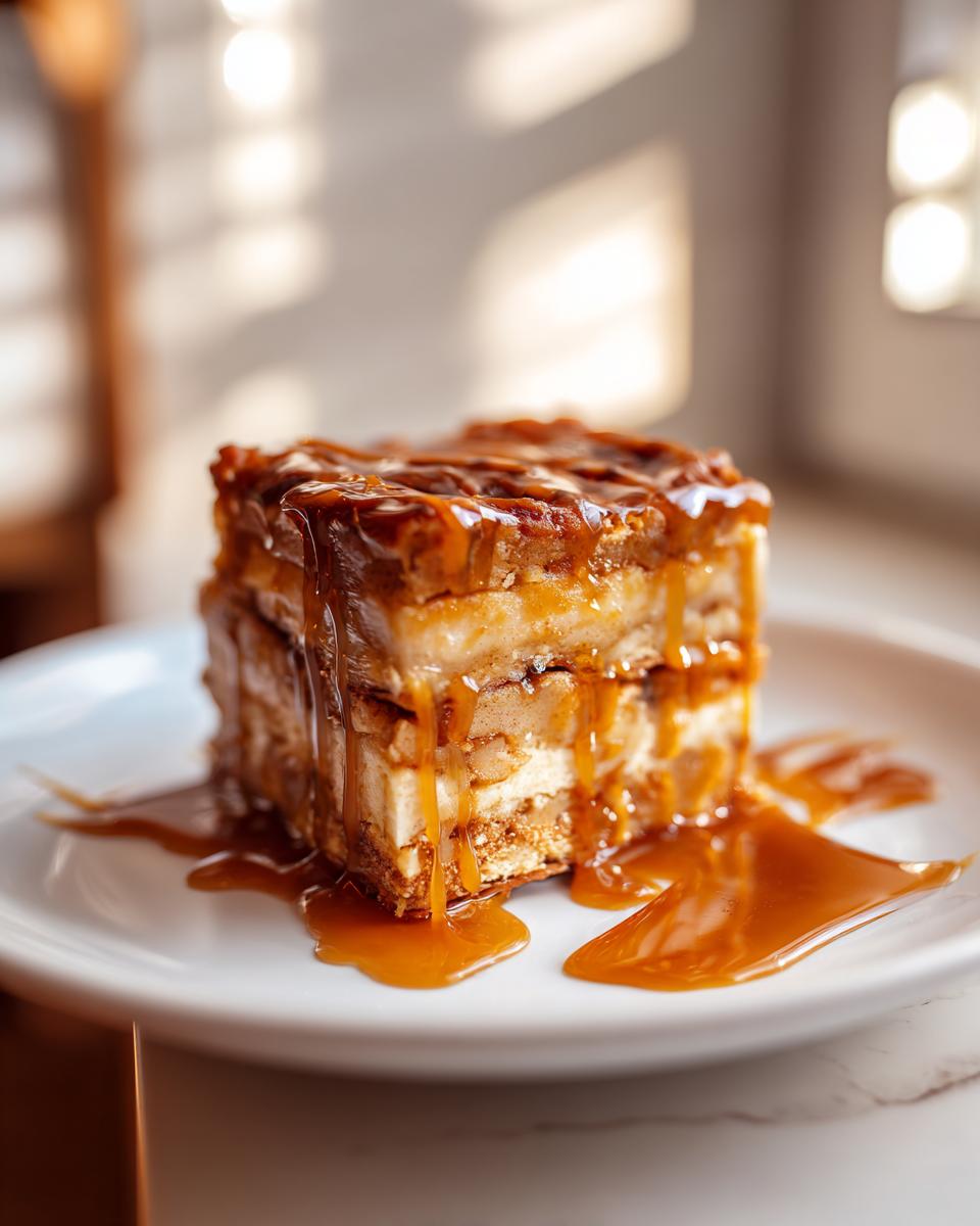 Salted Caramel Apple Pie Bars - detail 1