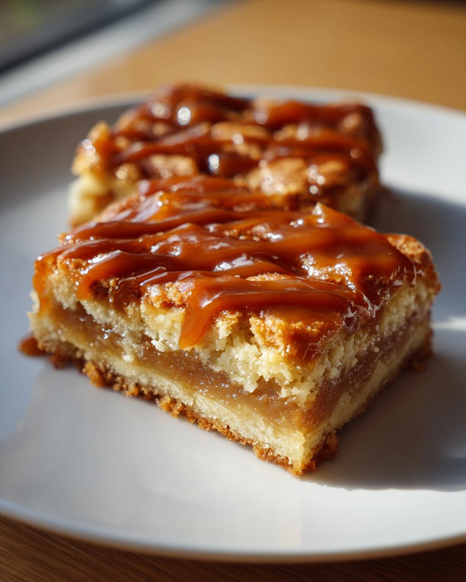 Salted Caramel Apple Pie Bars - detail 2