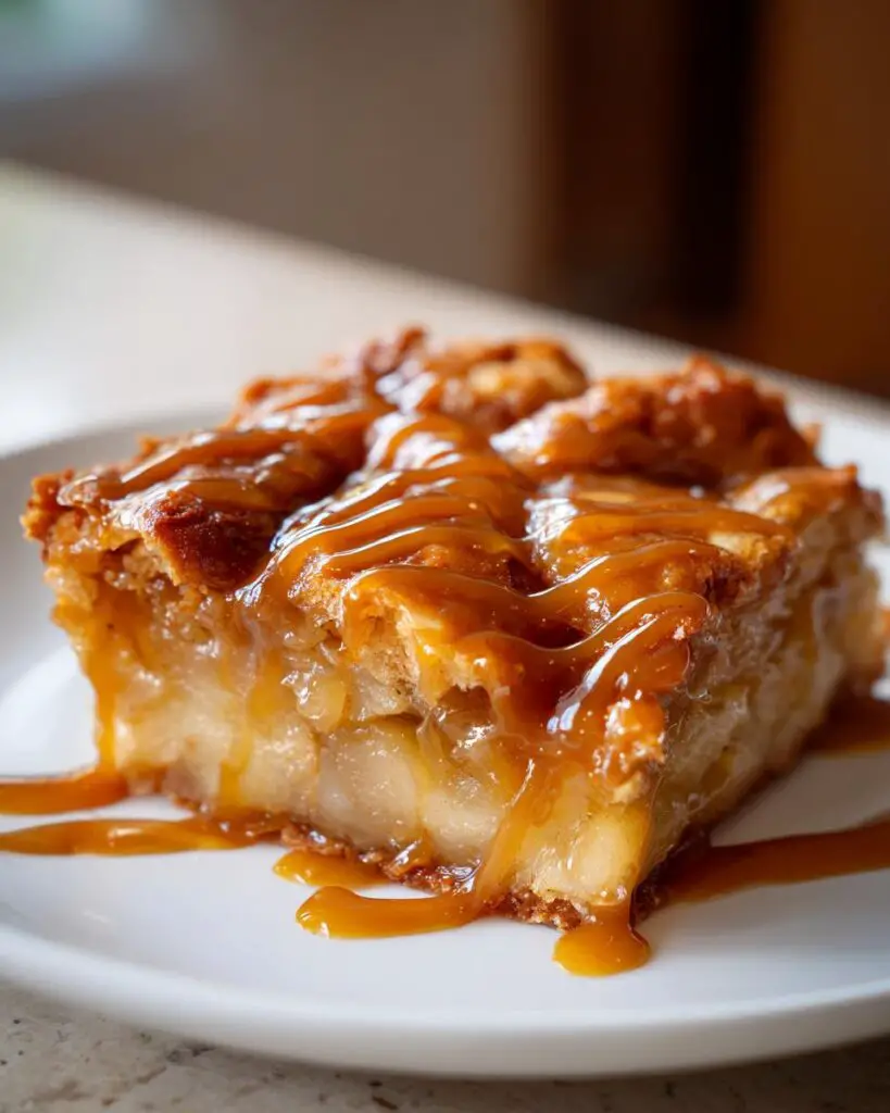 Salted Caramel Apple Pie Bars