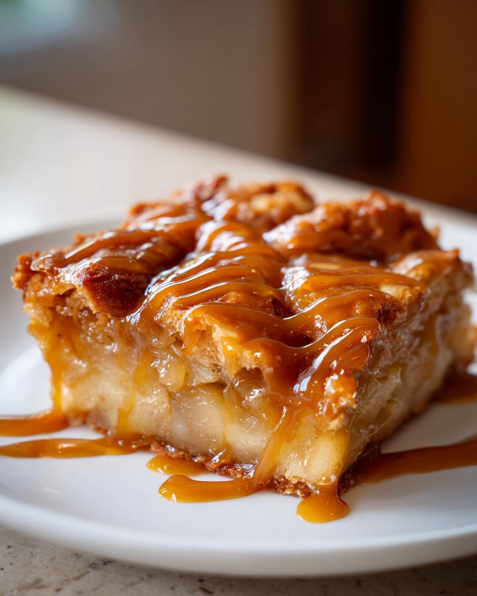 Irresistible 4-Ingredient Salted Caramel Apple Pie Bars 5 Salted Caramel Apple Pie Bars
