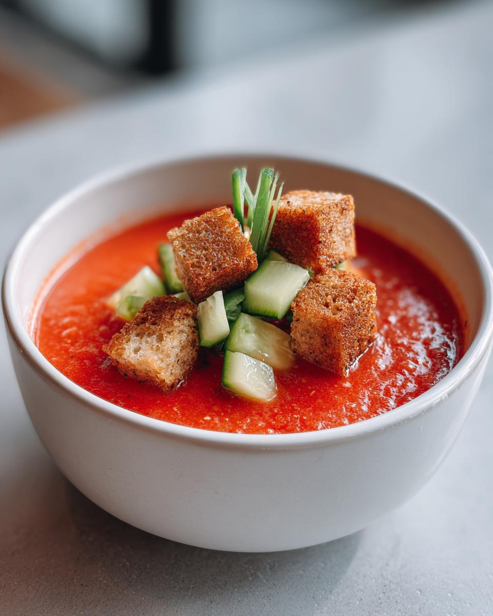 Refreshing Spanish Gazpacho Soup in Just 6 Easy Steps 8 Spanish Gazpacho Soup - detail 3