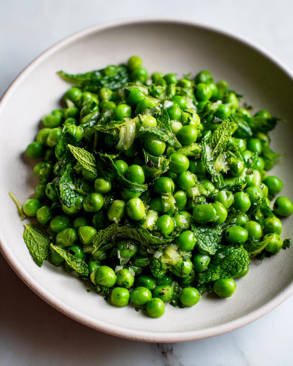 Spring Pea & Mint Salad - detail 1