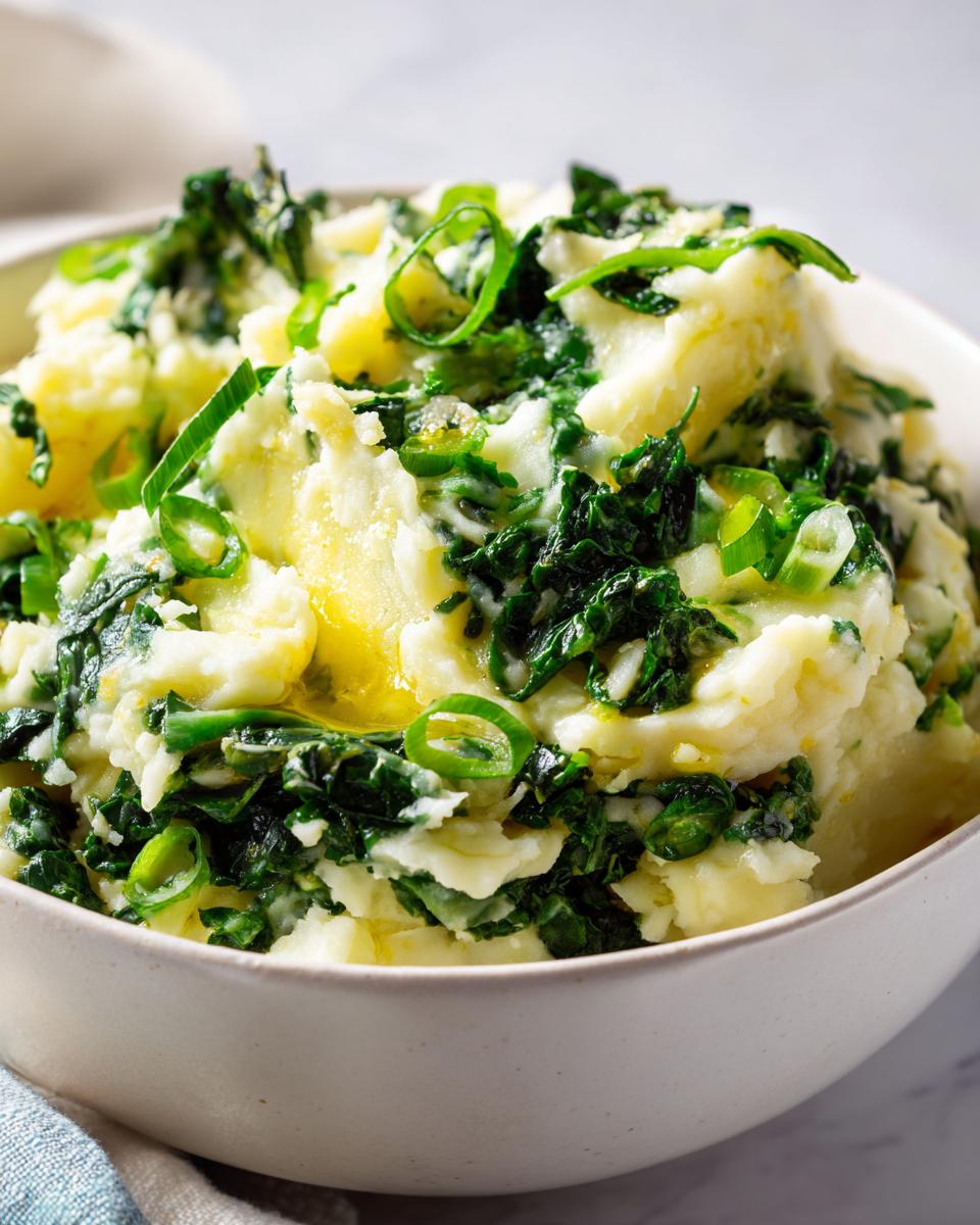 St. Patrick’s Day Kale & Potato Colcannon - detail 2