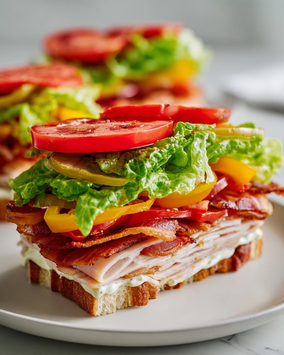 Swap Bread for Bell Peppers in This 10-Minute Club Sandwich 5 Swap Bread for Bell Peppers in This Club Sandwich - detail 1
