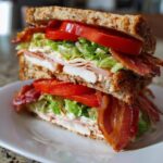 Swap Bread for Bell Peppers in This Club Sandwich