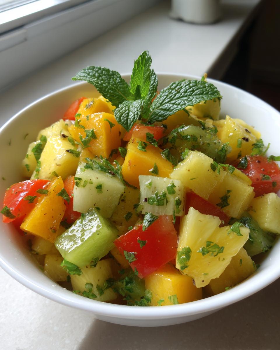 Refreshing Tropical Fruit Salad with Lime in 15 Minutes 6 Tropical Fruit Salad with Lime - detail 1