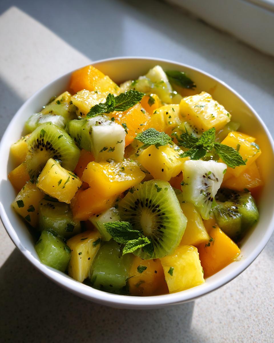 Refreshing Tropical Fruit Salad with Lime in 15 Minutes 5 Tropical Fruit Salad with Lime