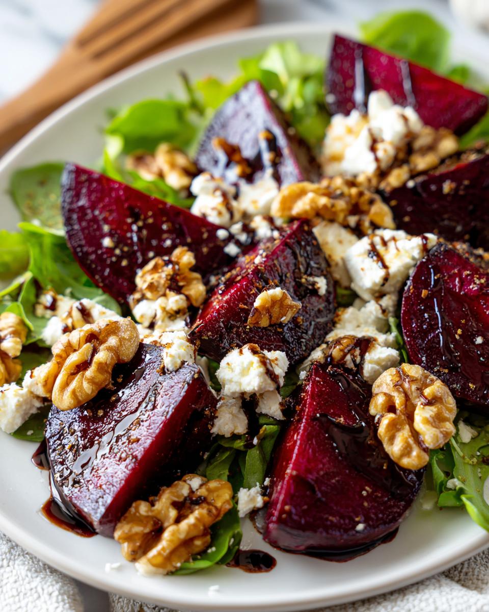 Valentine’s Beet & Goat Cheese Salad - detail 3