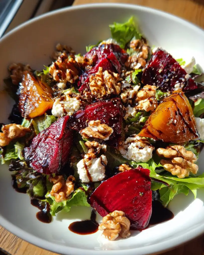 Valentine’s Beet & Goat Cheese Salad
