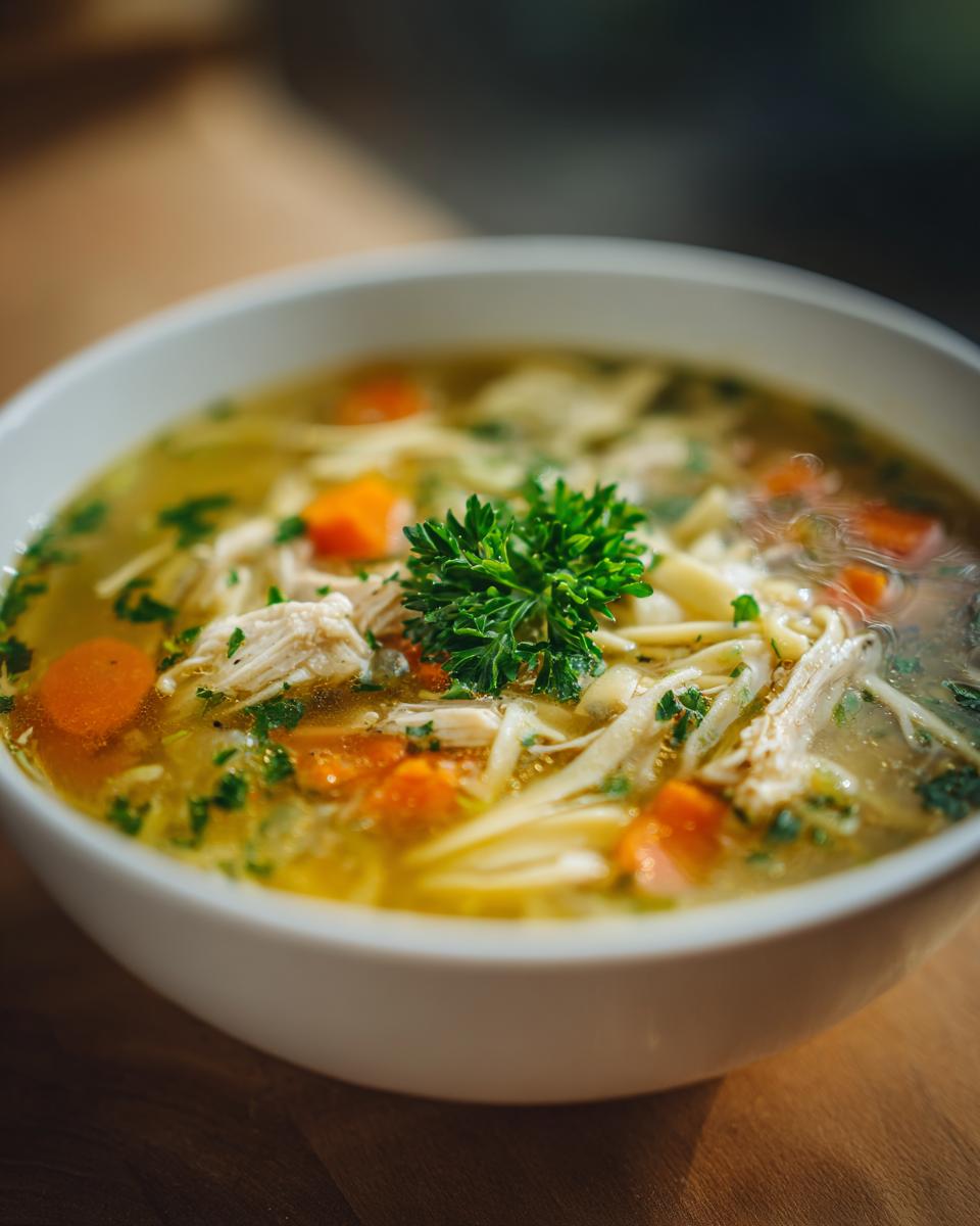 Best Ever Chicken Noodle Soup: 1 Simple Recipe 1 best ever chicken noodle soup bowl 1 1