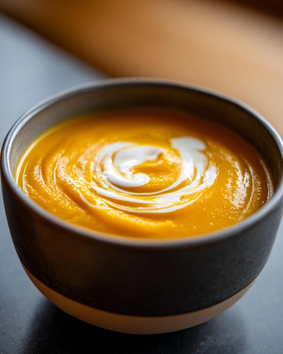 Amazing Buttercup Squash Soup: 1 Hour Comfort 1 buttercup squash soup bowl 2