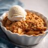 classic apple crisp cinnamon oats ice cream 1
