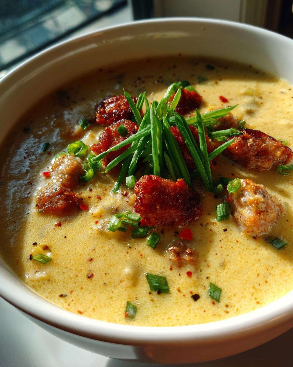 Cozy Crockpot Potato Soup with Sausage: 4 Reasons Why! 1 crockpot potato soup sausage bowl 1