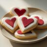 cute heart print cookies valentines day 1