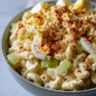 deviled egg macaroni salad bowl 3