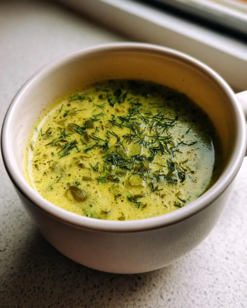 dill pickle soup mug 1