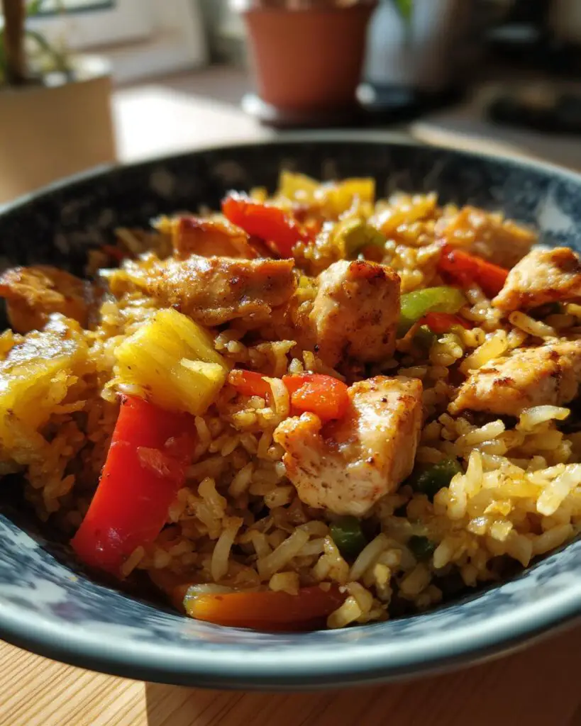 easy weeknight pineapple chicken rice meal 1 1 1