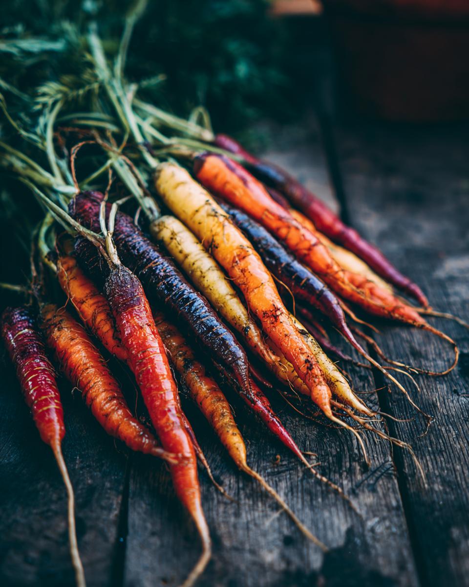 fresh carrots honey roasted carrots 1