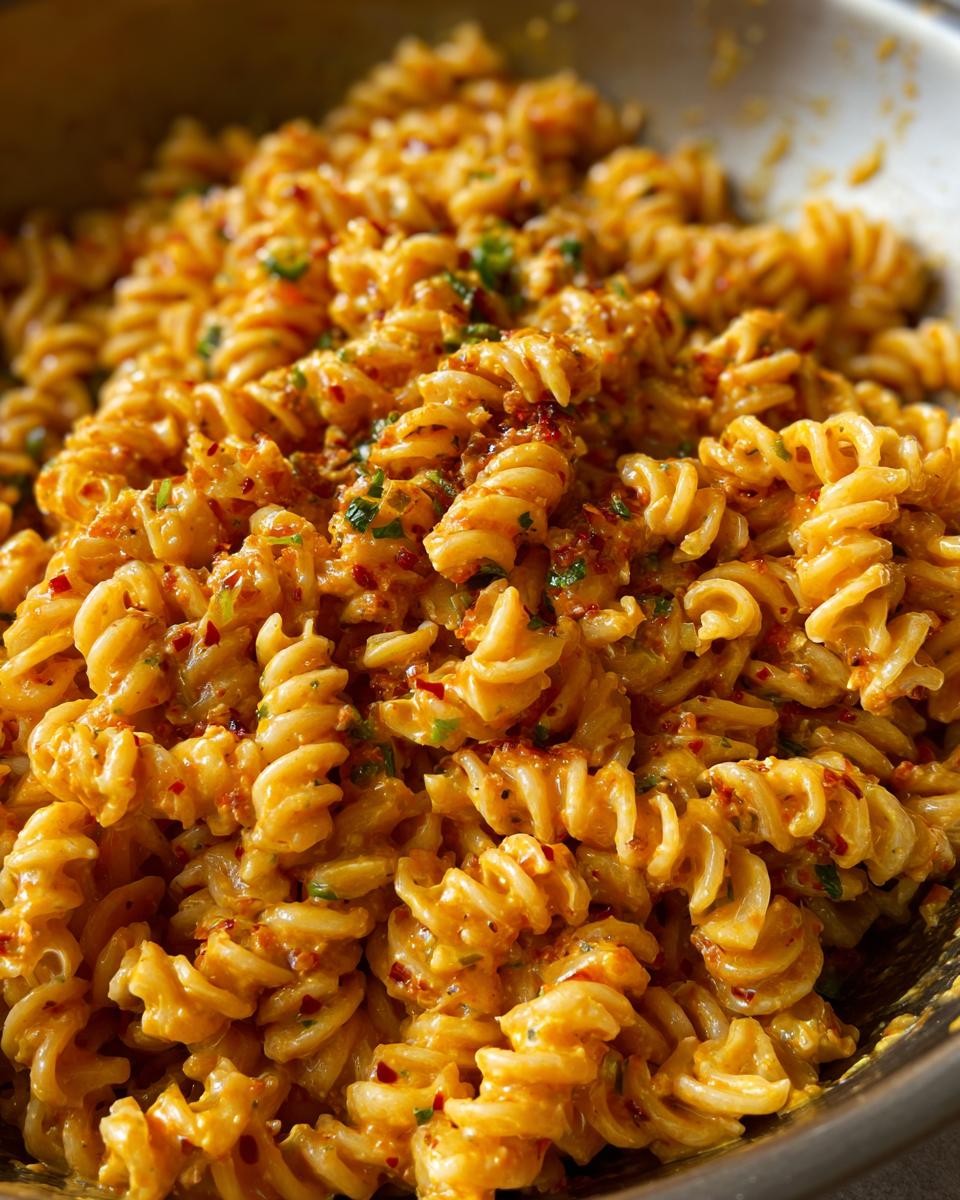 gordon ramsay macaroni salad close up 1