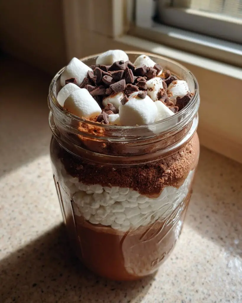 hot cocoa mix in a jar gift 1