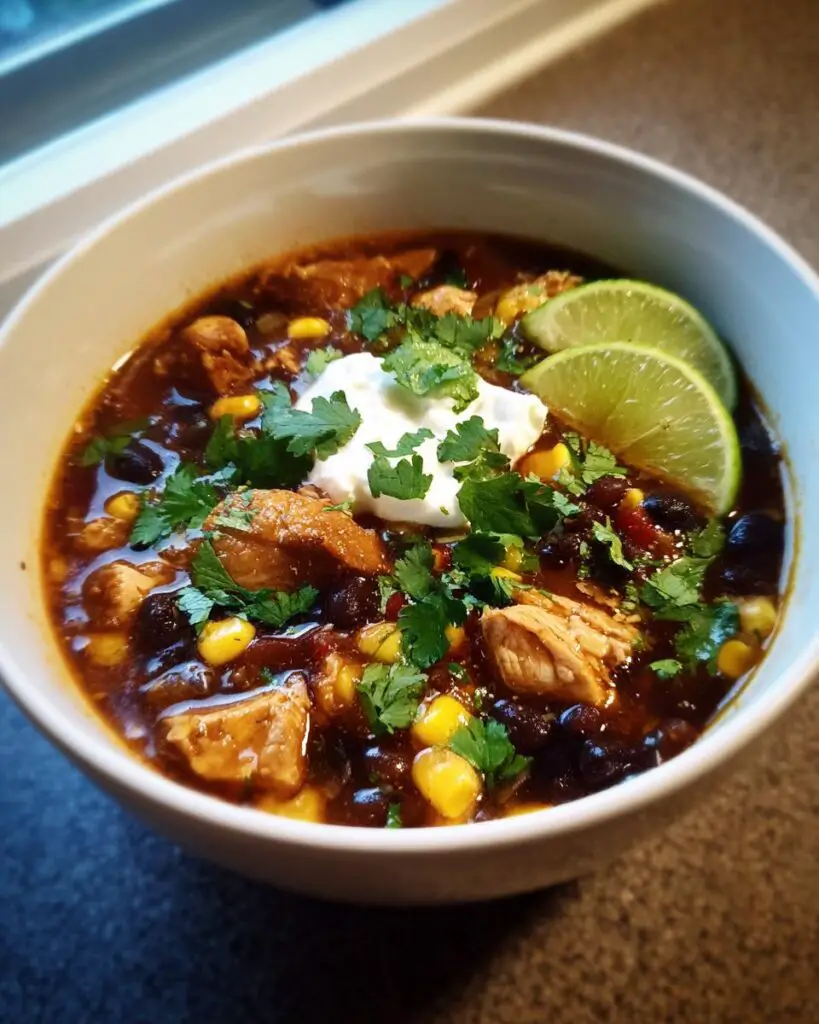 mexican soup bowl close up 2