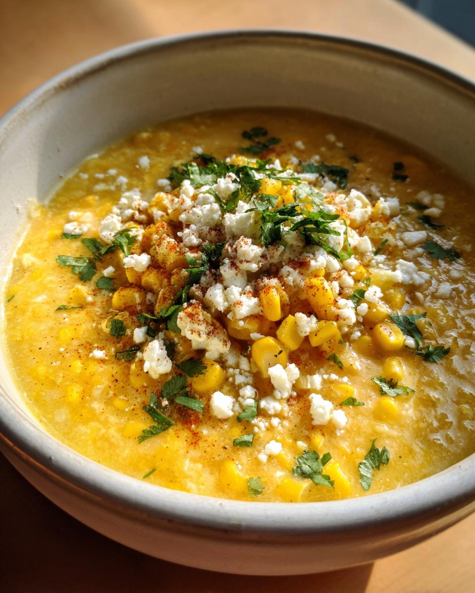 mexican street corn soup bowl 3