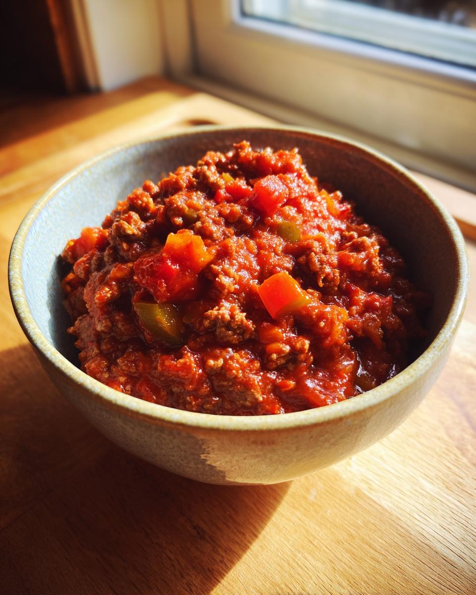 Amazing No Bean Chili: 1 Hour Hearty Flavor 1 no bean chili bowl 2