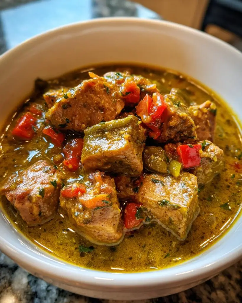 pork green chili bowl 2