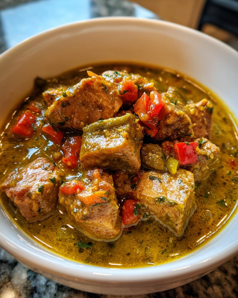 Amazing Pork Green Chili: 100% Comfort 1 pork green chili bowl 2